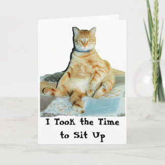 Carte J'ai pris le temps de se reposer