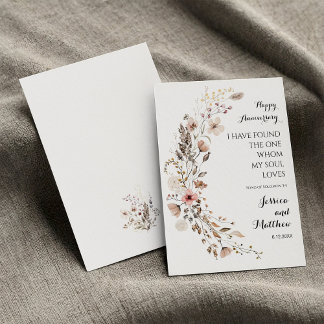 Carte J'ai trouvé celui que mon âme aime