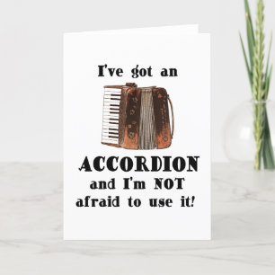 Carte J'ai une accordion