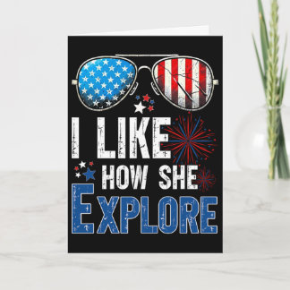 Carte J'aime comme il Ngs comme elle Explore le 4 juille