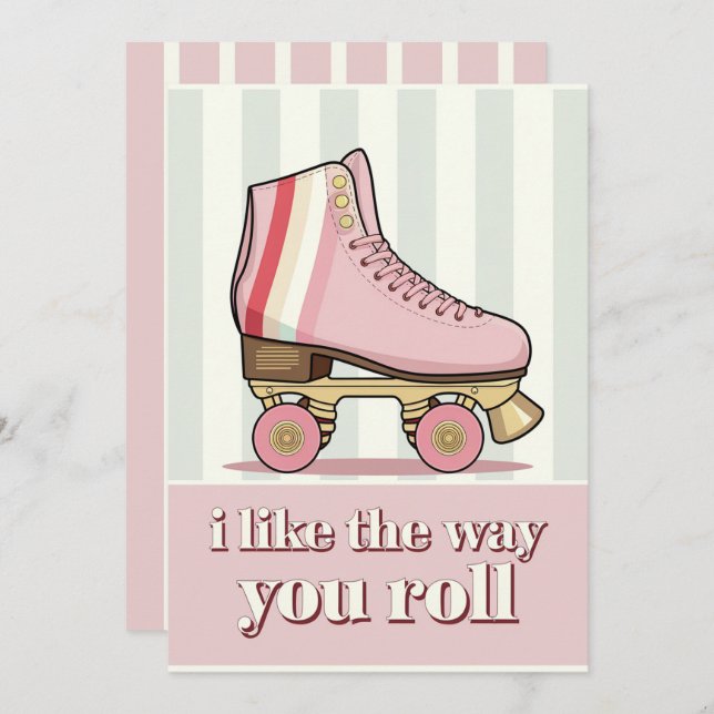 Carte J'aime la façon dont vous faites bouger la Saint-V (Devant / Derrière)