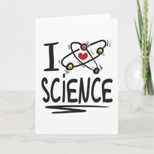 Carte J'aime la science
