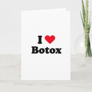 Carte J'aime le botox