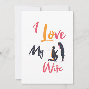 Carte J'AIME MA FEMME, Votre Voie De Succès