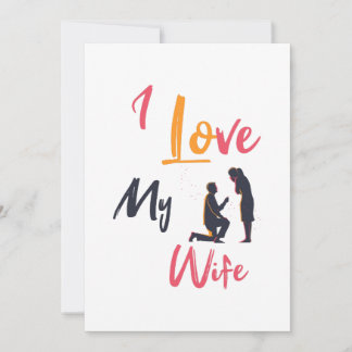 Carte J'AIME MA FEMME, Votre Voie De Succès