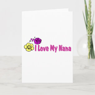 Carte J'Aime Ma Nana