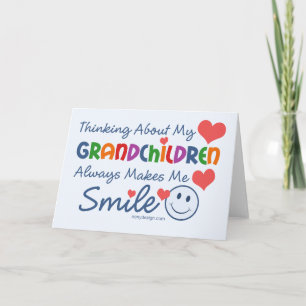 Carte J'aime mes petits-enfants