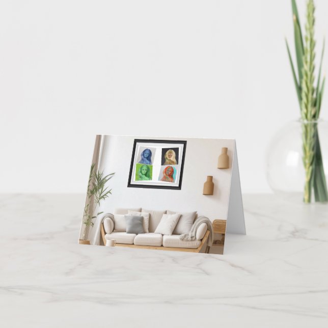 Carte J'aime mes poupées (Devant)