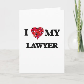 Carte J'aime mon avocat