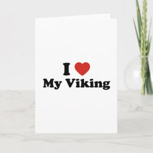 Carte J'Aime Mon Viking