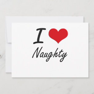 Carte J'Aime Naughty