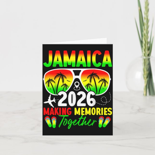 Carte Jamaica Family Reunion 2026 Making Memories Vacati (Devant)