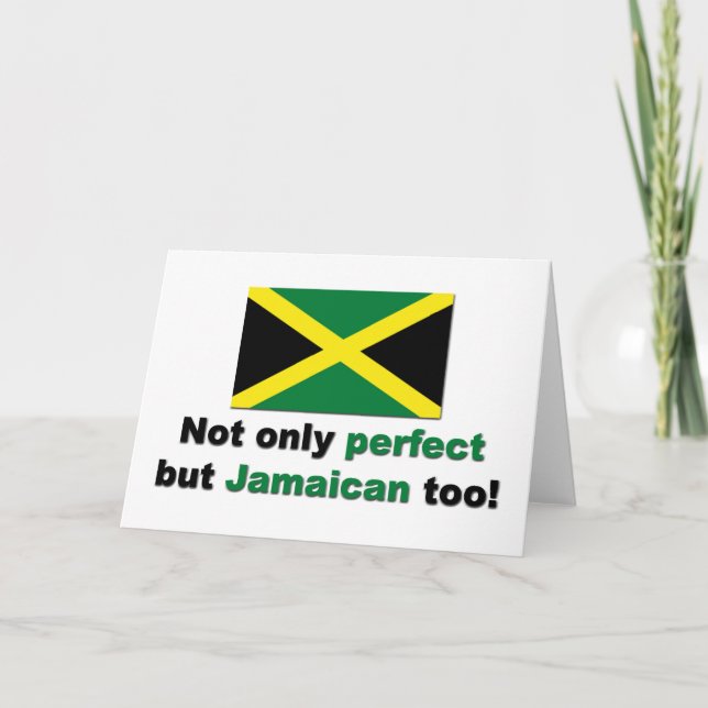 Carte Jamaïcain parfait (Devant)