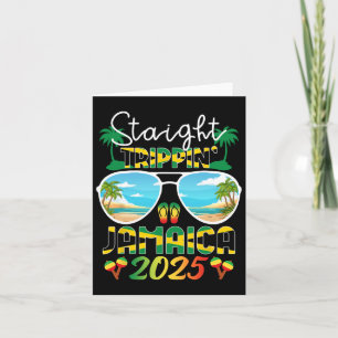 Carte Jamaïque Réunion Famille amis Voyage 2025 Annivers