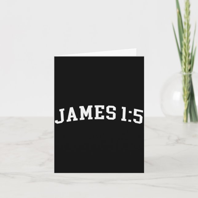 Carte James 1 5  (Devant)