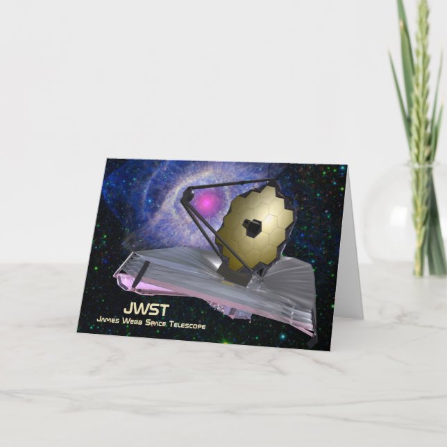 Carte James Webb Télescope spatial JWST (Devant)