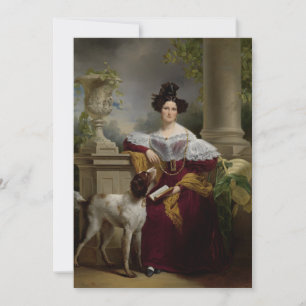 Carte Jan Adam Kruseman - Portrait D'Alida Christina