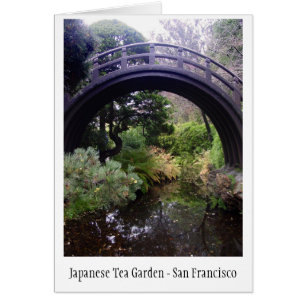 Carte japonaise Tea Garden