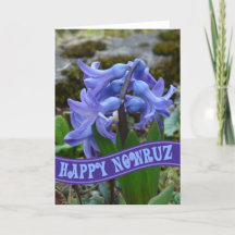 Jardin bleu Hyacinth Nouvel An iranien Nowrooz