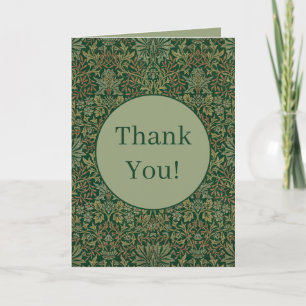 Carte Jardin de fleurs de William Morris - Verts