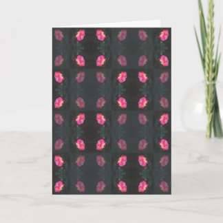 Carte Jardin de roses roses