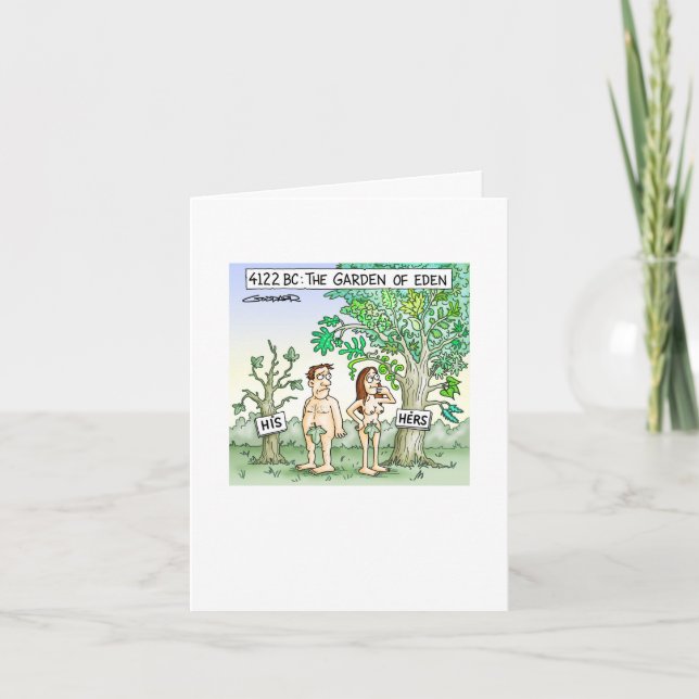Carte Jardin d'Eden (Devant)
