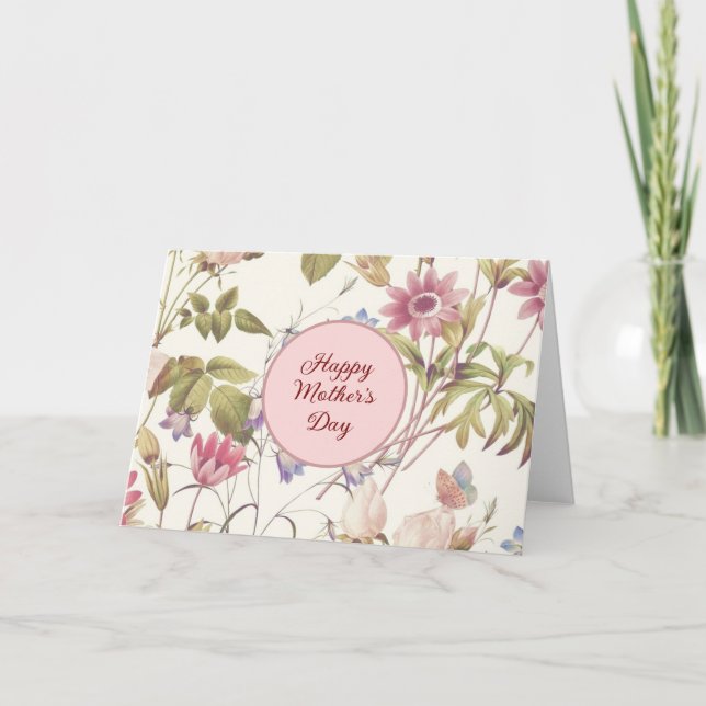 Carte Jardin des Mères fleurs sauvages (Devant)
