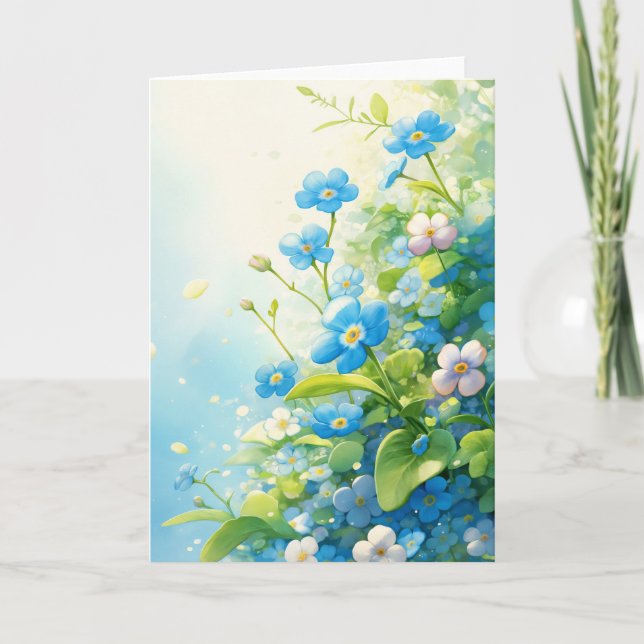 Carte Jardin des Myosotis de la Mémoire (Devant)