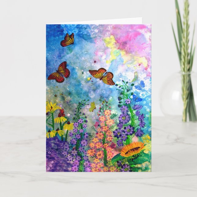 Carte Jardin des papillons (Devant)