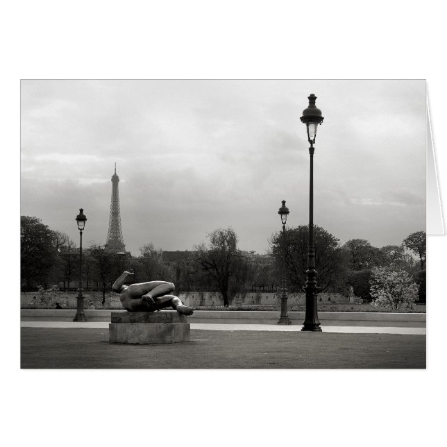 Carte Jardin des Tuileries (Devant Horizontal)