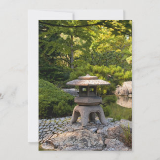 Carte Jardin Japonais - Esthétique Traditionnelle
