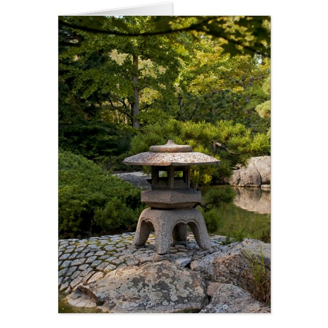 Carte Jardin Japonaise (Devant)