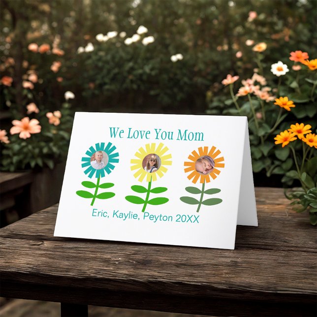 Carte Jardin Photo Fête des Mères (Créateur téléchargé)