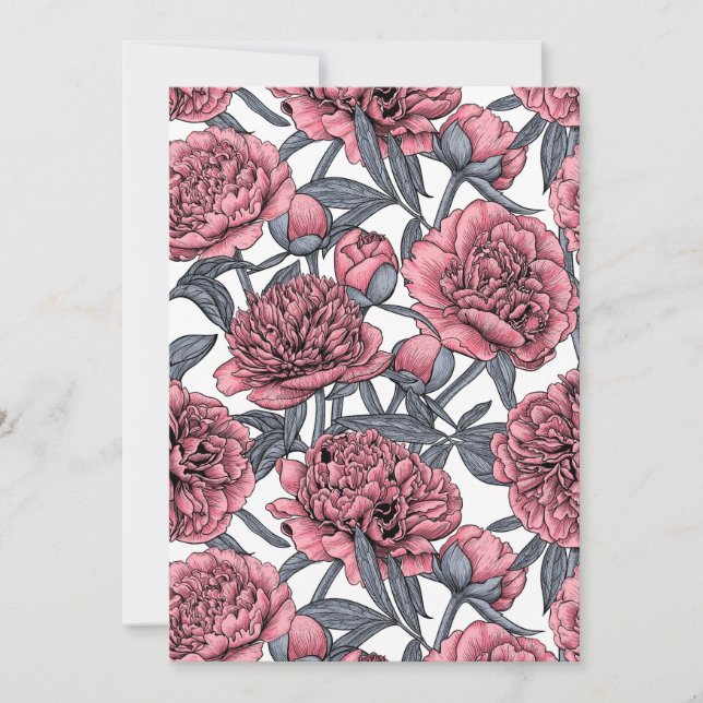 Carte Jardin rose (Devant)