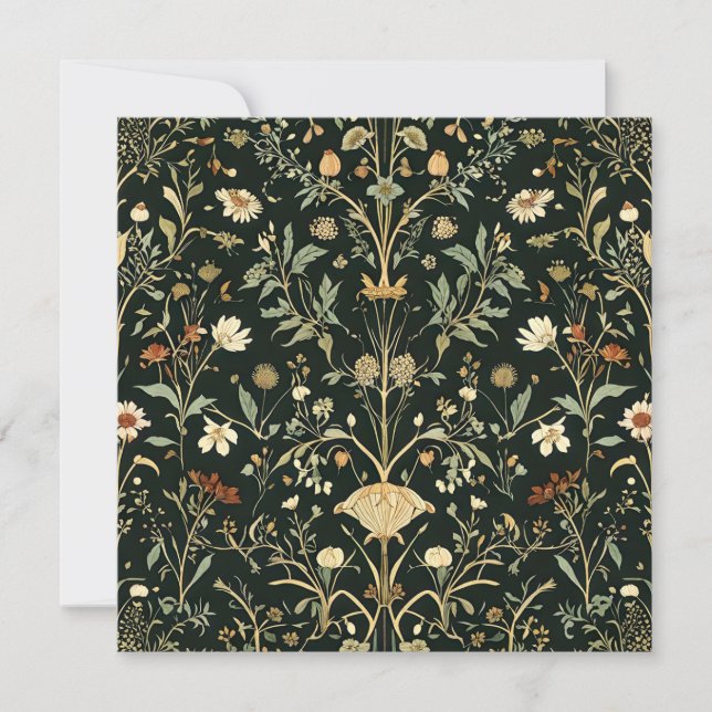 Carte Jardin vintage (Devant)