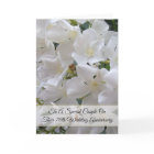 Jasmine Personnalisé 70e anniversaire de Mariage