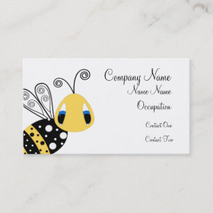 Carte jaune de Bueinss d'abeille