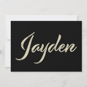 Carte Jayden White Gold