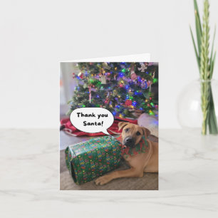 Carte JCAPL Père Noël Merci