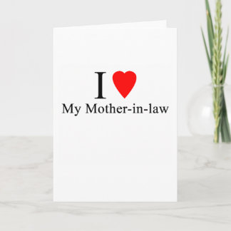 Carte J'Coeur ma mère en droit