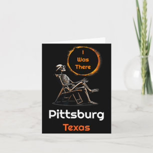 Carte Je Chemise Éclipse Solaire Pittsburg Texas Là