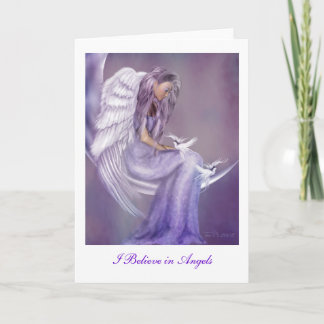 Carte Je crois aux anges