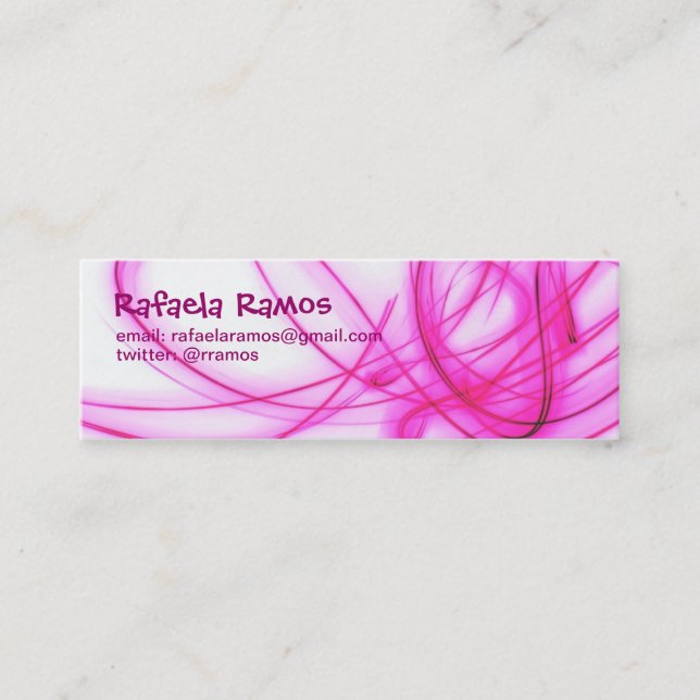 Carte Je dépéris Light Rosa (Devant)