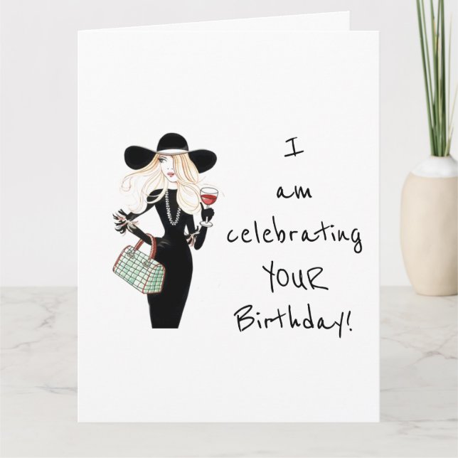 CARTE JE FÊTE "TON ANNIVERSAIRE" MON AMI (Devant)