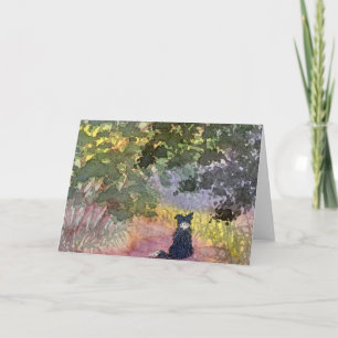 Carte Je me demande ce qui se passe là-bas