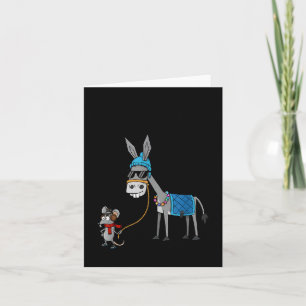 Carte Je me fiche complètement de la souris drôle d'anim