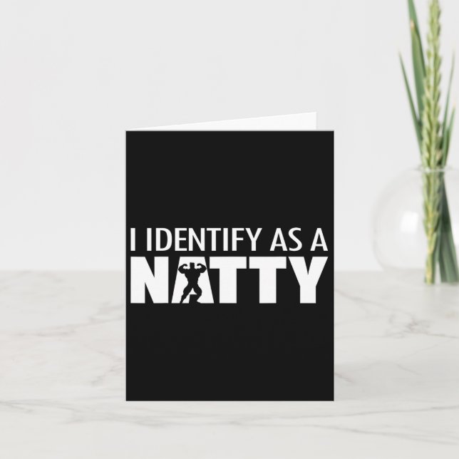 Carte Je M'Identifie Comme Un Naturel (Devant)