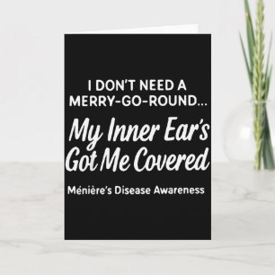 Carte Je n'ai pas besoin d'un manège, mes oreilles inter