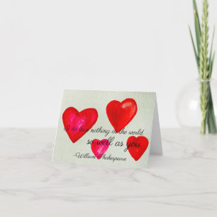 Carte Je n'aime rien au monde aussi bien que toi. 