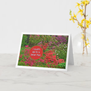 CARTE "JE NE POUVAIS PAS DEMANDER UNE MEILLEURE MOM/COUL